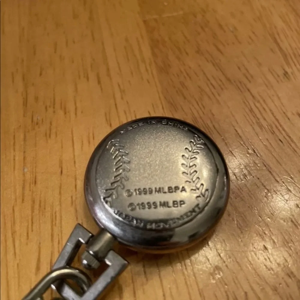 Mark McGwire Pocket Watch Needs Repair & Battery Please Read Description